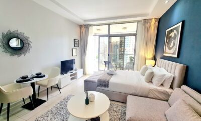 Beautiful Marina Studio Apartment Beach Huge Balcony