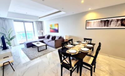 Enjoy amazing harbor and Palm views along with fantastic facilities.